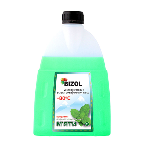 Стеклоомывающая жидкость Bizol Winter Screen Wash –80 °C, 1 л